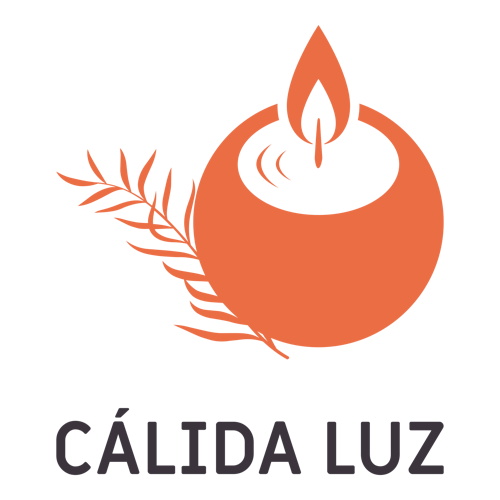 Logo para velas de una empresa llamada Cálida Luz.