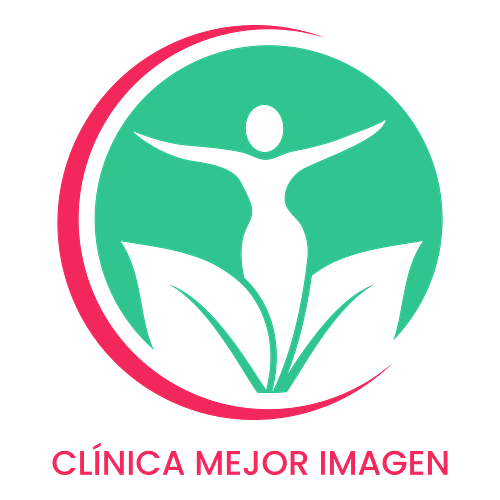 Logo para negocios de belleza de una empresa llamada Clínica Mejor Imagen.