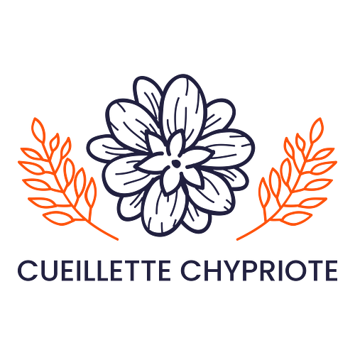 Un logo de parfumerie pour une entreprise appelée Un logo de parfumerie pour une entreprise appelée Cueillette Chypriote.