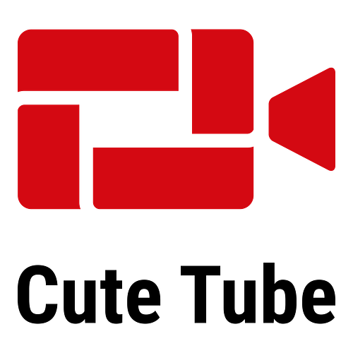 Cute logo for a business called Cute Tube.