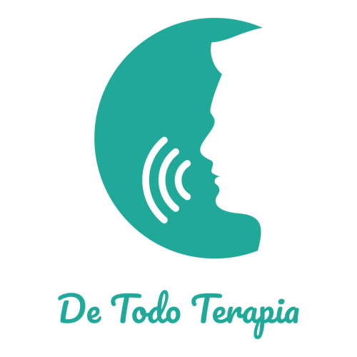 Logo para podcast llamado De Todo Terapia.