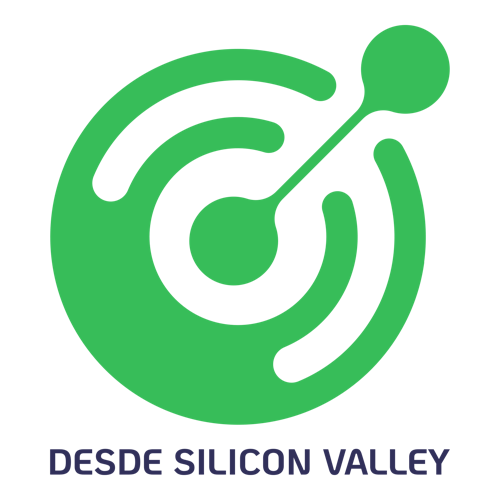 Logo para podcast llamado Desde Silicon Valley.