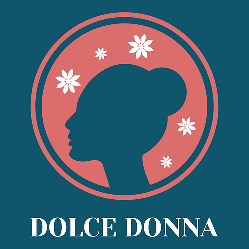 Logotipo para uma loja italiana chamada Dolce Donna.