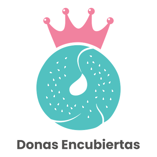 Logos para negocios de donas para un negocio de donas llamado "Donas Encubiertas".