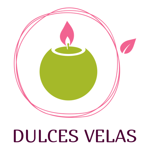 Logo para velas de una empresa llamada Dulces Velas.