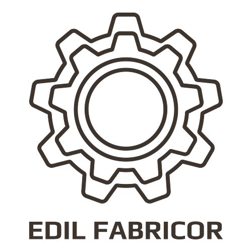Un logo per un'impresa di costruzioni che si chiama Edil Fabricor.