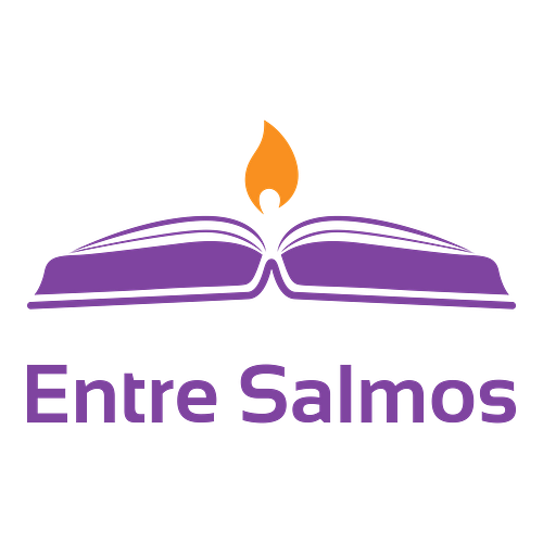 Logo cristiano de una empresa llamada Entre Salmos.