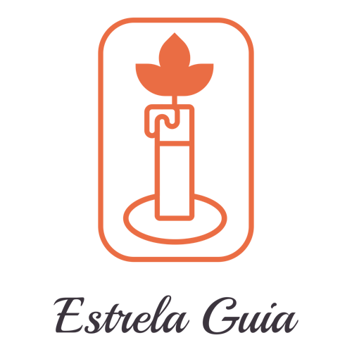 Logotipo bíblico para uma empresa chamada Estrela Guia.