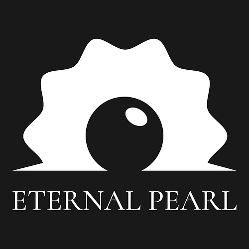 Ein Logo für ein Juweliergeschäft namens Eternal Pearl.