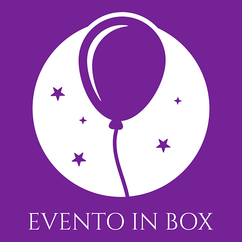 Logotipo para um espaço para eventos chamado Evento in Box.