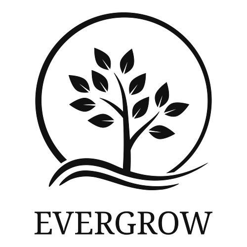 Random logo for a business called Evergrow.