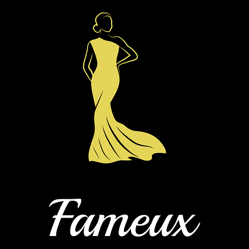 French logo for a business called Fameux.