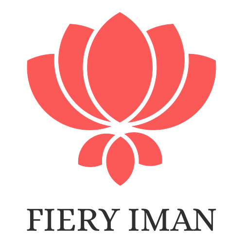 Islamic logo for a business called Fiery Iman.