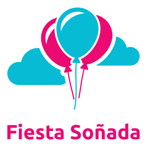 Logo para un negocio de decoraciones para fiestas llamado "Fiesta Soñada".