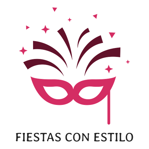 Logo para un negocio de decoraciones para fiestas llamado "Fiestas con Estilo".
