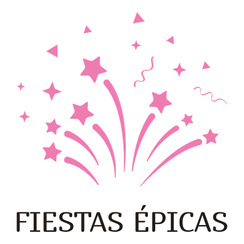 Logo para un negocio de decoraciones para fiestas llamado "Fiestas Épicas".