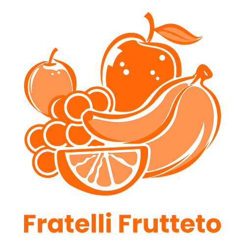 Un logo a tema agricoltura per un'azienda che si chiama Fratelli Frutteto.