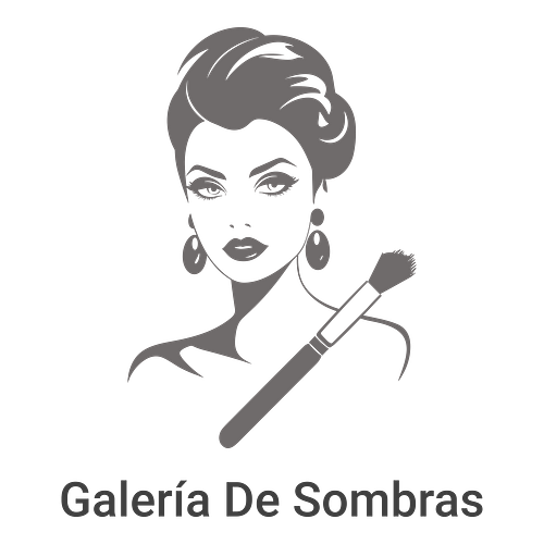Logo para negocios de belleza de una empresa llamada Galería de Sombras.