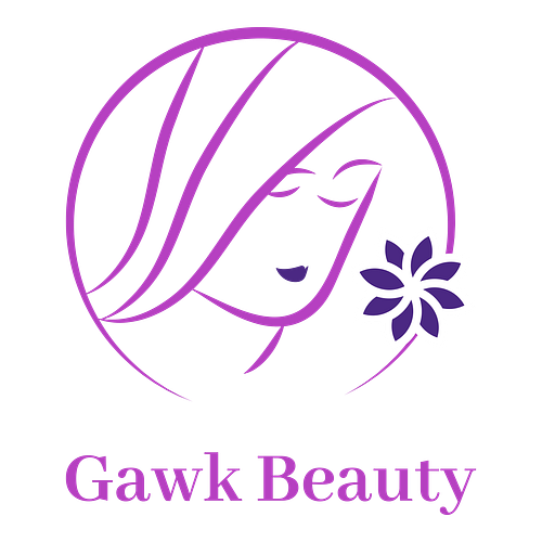 Random logo for a business called Gawk Beauty.
