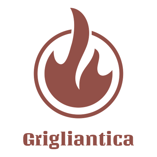 Un logo per un ristorante che si chiama Grigliantica.