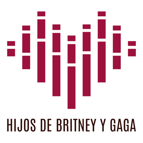 Logo para podcast llamado Hijos de Britney y Gaga.