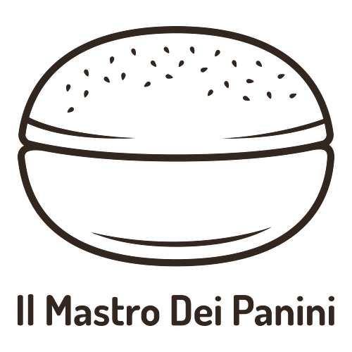 Un logo per un ristorante che si chiama Il Mastro dei Panini.