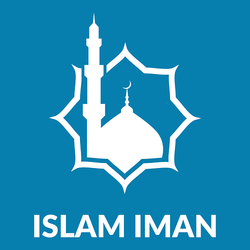Islamic logo for a business called Islam Iman.