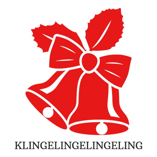 Ein Logo für einen Dekoladen namens KlingeLingeLingeLing.