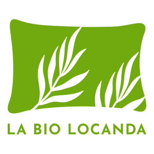 Un logo per un bed and breakfast che si chiama La Bio Locanda.