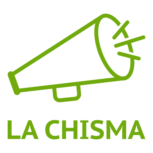 Logo para podcast llamado La Chisma.