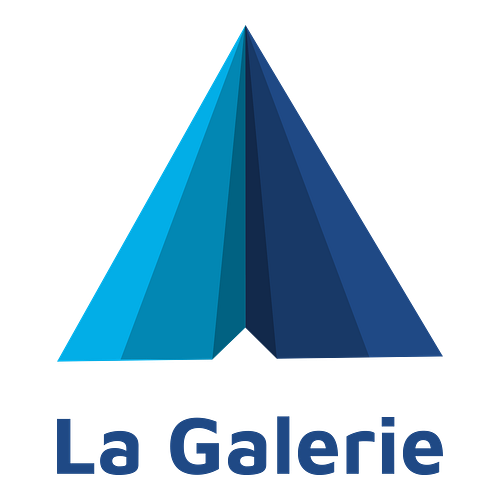 French logo for a business called La Galerie.