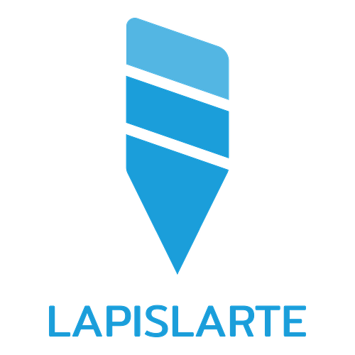 Un logo per un’attività artigianale che si chiama Lapislarte.