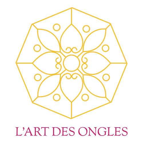 Un logo d'onglerie pour une entreprise appelée L'Art des Ongles.