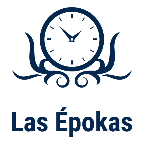 Logo para un negocio de manualidades de una empresa llamada Las Épokas.