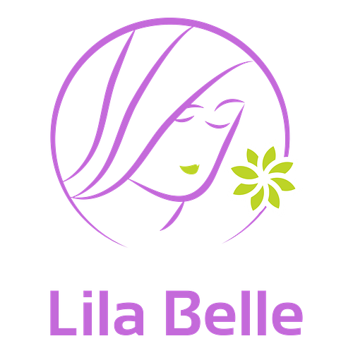 Un logo de parfumerie pour une entreprise appelée Lila Belle.