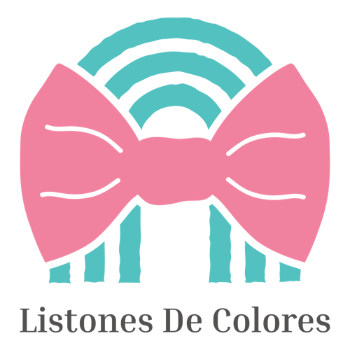 Logo para un negocio de manualidades de una empresa llamada Listones de Colores.