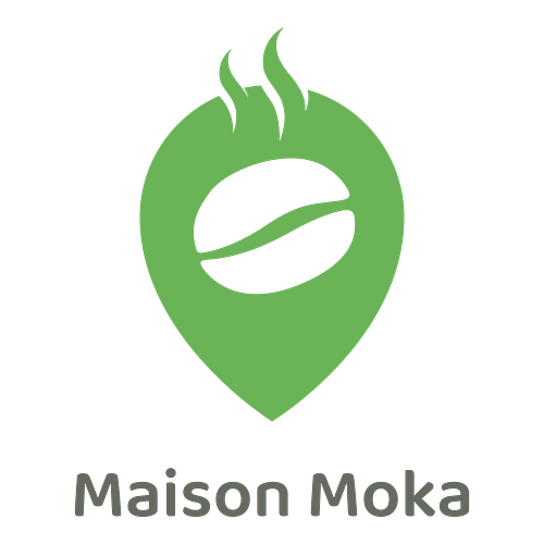 Un logo de café pour une entreprise appelée Maison Moka.