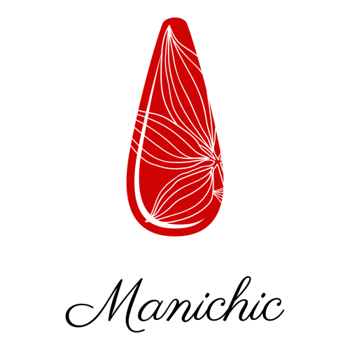 Logo de un salón de uñas llamado "ManiChic".