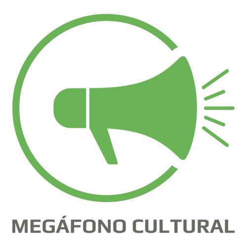 Logo para podcast llamado Megáfono Cultural.