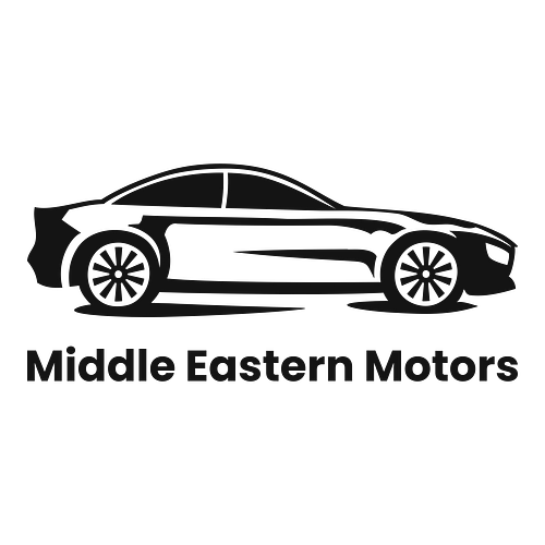 Arabic logo for a business called Middle Eastern Motors.