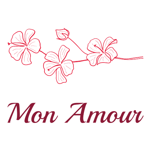 French logo for a business called Mon Amour.