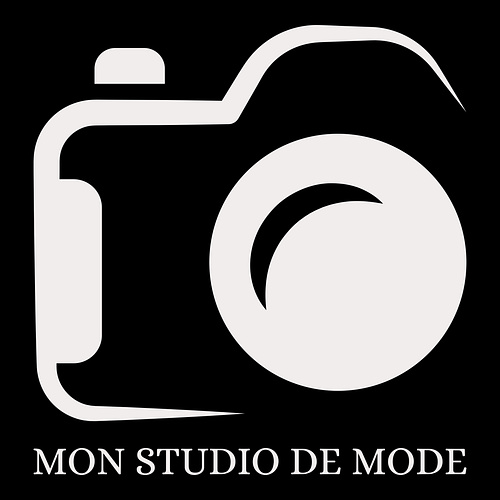 French logo for a business called Mon Studio de Mode.
