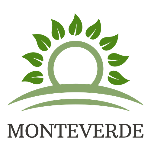 Logotipo para uma empresa agrícola chamada Monteverde.