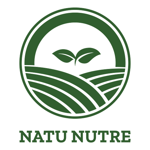 Logotipo para uma empresa agrícola chamada Natu Nutre.