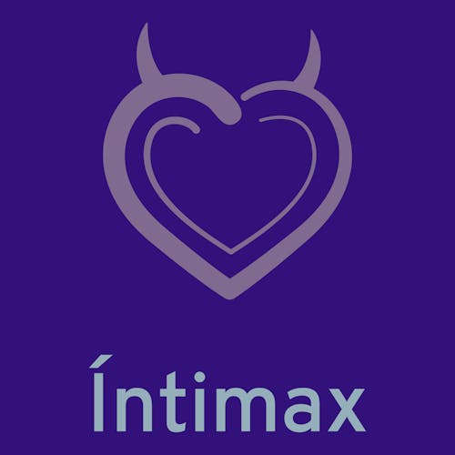 Logotipo para um sex shop chamado Íntimax.
