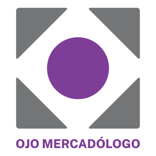 Logo para podcast llamado Ojo Mercadólogo.