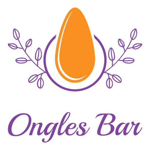 Un logo d'onglerie pour une entreprise appelée Ongles Bar.