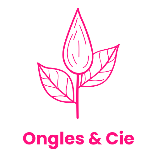 Un logo d'onglerie pour une entreprise appelée Ongles & Cie.