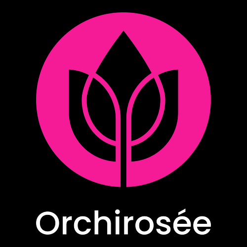 Un logo de parfumerie pour une entreprise appelée Un logo de parfumerie pour une entreprise appelée Orchirosée.