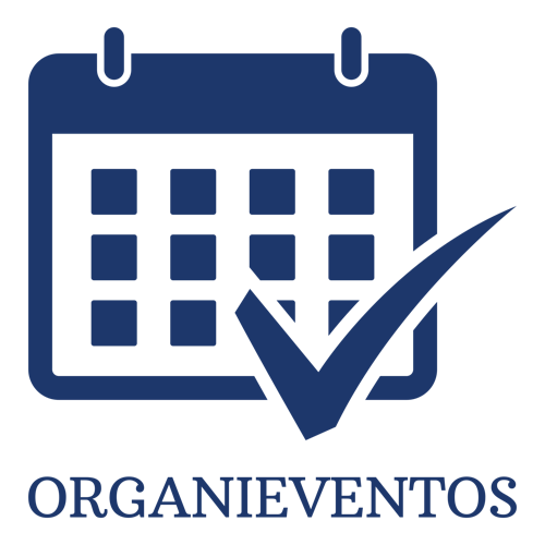 Logo de una empresa de organización de eventos llamada "OrganiEventos".